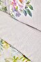 Vanty Purple Double 100% Cotton Duvet Cover Set - 4