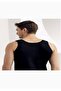 Men's Black Color 100% Cotton Combed Cotton Undershirt New Season (2 Pieces Economic Package) - 2