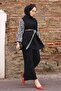 Women's Black Tunic-Pants Set Zeb - 4