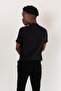 Kyra Muslin Judge Collar Men's Shirt Black - 5
