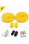 Takbırak Elastic Shoe Laces, Smart Laces, New Generation Laces, Yellow