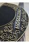 Door Mat, Door Entrance, Rubber, Ethnic Patterned, 70cm Diameter, Semi-Circular, Easy to Clean, Does Not Deteriorate Due to Moisture - 3