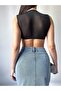 Women's Gloplu Tulle Crop - 2