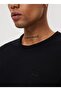 Polo Neck Black Men's T-Shirt 232 Lcm 242037 Newmixed Black - 4
