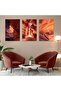 Abstract Pattern 3 Piece Mdf Table Set - 2