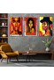 Triple Mdf Collage Drawing Women's Painting Set