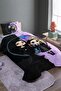 Wednesday and His Mother Patterned Single Pique Set and Bedspread