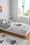 Rocket and Space Patterned Single Baby Kids Duvet Cover Set - 2