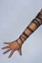 BlackElbow Length Costume Gloves - 7