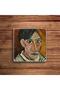 Pablo Picasso Paintings Themed Natural Stone Travertine Coasters Set of 4 - 3