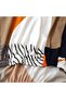 Patterned Velvet Chair Cover, Geometric Pattern (1 Piece) - 4