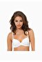 Women's White Supported Padded Covered Bra New Season