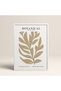 White Wooden Framed Painting Framed Poster Artistic Modern Wall Decor (Flower259-White-40X60)