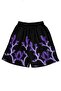 Yıldırım v2 Printed Unisex Black Shorts - 2