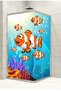 Fish Bathroom Shower Cabin Door Covering Foil Self Adhesive Shower Cabin Sticker - 2