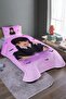 Bat Wednesday Patterned Single Pique Set and Bedspread