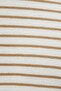 Men's Beige Striped T-Shirt - 6