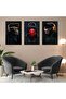 Triple Mdf Style 3 Monkey Table Set - 2