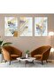 Abstract Pattern 3 Piece Mdf Table Set - 2