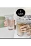 2 Pieces 400 Ml Glass Cup with Lid and Straw