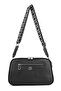 Women's Black Three-Eye Crossbody Shoulder Bag Mv070 - 2