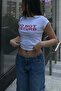 Crop Cut Do Not Disturb T-Shirt