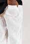 Men's Muslin Loose White Trousers - 5