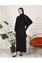 Luxury Jewelled Hijab Shawl Made of Crepe Chiffon Fabric - 3