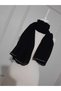 Luxury Jewelled Hijab Shawl Made of Crepe Chiffon Fabric - 5