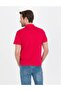 Kırmızı Slim Fit Polo Yaka Basic Tişört - 4