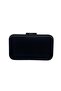 Black Satin Women's Evening Dress Bag - 4