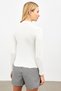 Women's White Turtleneck Body - 3