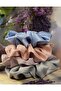 مجموعة مشبك Scrunchie مكونة من 4 قطع