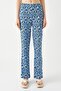 Women's Blue Patterned Jeans - 3