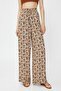 Women's Brown Patterned Jeans - 3