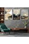 Triple Mdf Collage Drawing Table Set