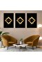 Triple Mdf Patience Gratitude Prayer Prayer Religious Painting Set - 2