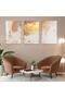 Abstract Pattern 3 Piece Mdf Table Set - 2