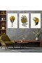 Abstract Pattern 3 Piece Mdf Table Set