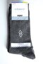 Men's Mixed Color and Patterned Cotton 12-Piece Socks - 5