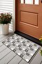 Mosaic Patterned Digital Printed 50x70cm Decorative Multi-Purpose Indoor and Outdoor Door Mat