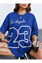 Los Angeles 23 Printed Oversize T-shirt Casual Boyfirend - 3