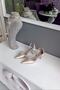 Skin Satin 6cm Champagne Heels with Ankle Belt Double Waterway Stone Evening Dress Stiletto Women's Shoes - 3