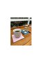 Pink Gingham Soft Fabric Washable Cup Mug Pad - 7