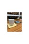 Yellow Gingham Soft Fabric Washable Cup Mug Pad - 4