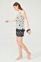 New Season Strap Nightgown Top and Shorts Set, Summer Pajama Set, Dowry Pajama Set - 6
