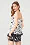New Season Strap Nightgown Top and Shorts Set, Summer Pajama Set, Dowry Pajama Set - 7