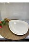 Presentation Plate Ceramic Ellipse Wooden Handle Ecr- - 3