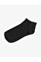Unisex Summer Booties Socks 5 Pack Extra Comfortable Black Bgk-123699 - 2