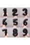 4 Year Old Black Number Balloon Lightning Mcqueen Balloon Set Cars Transparent Balloon with Confetti - 3